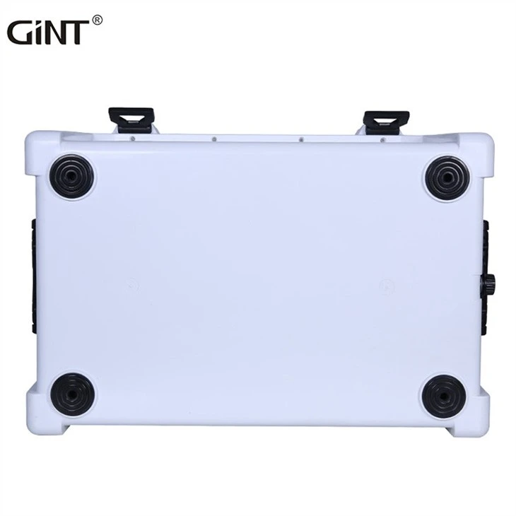 Custom Foam Insulated Outdoor Camping Fishing Ice Cooler Box With Drain Plug