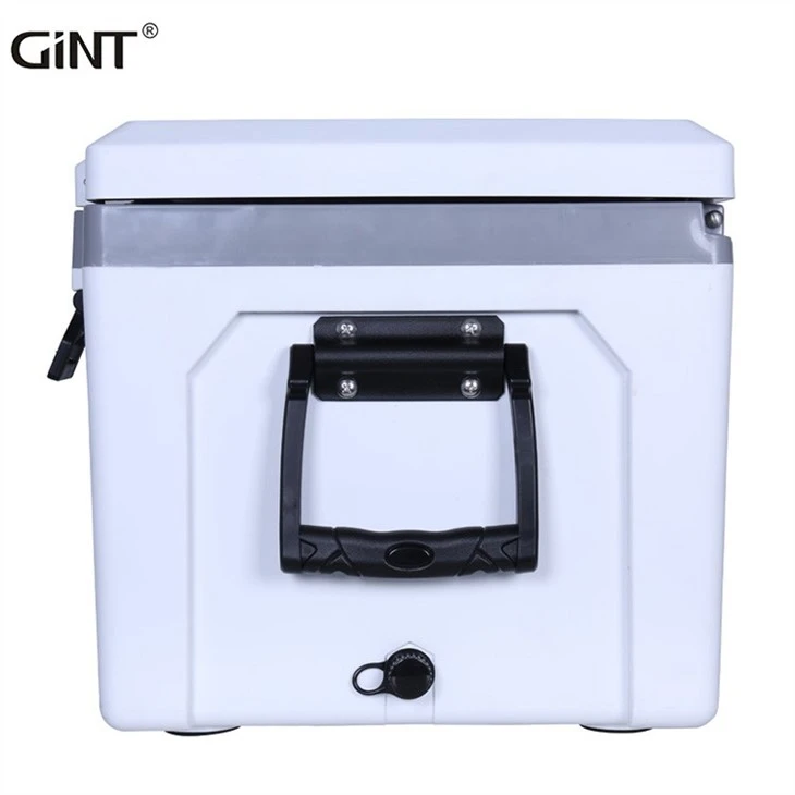 Custom Foam Insulated Outdoor Camping Fishing Ice Cooler Box With Drain Plug