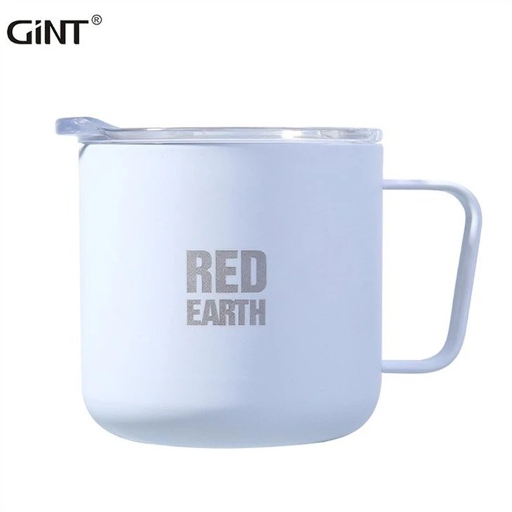 Multicolor Stainless Steel Camping Party Office Thermal Gift Mug With Handle